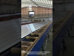 رنگ رزگلد و مشکی حصار آلومینیومی معاصر از آلومینیوم ضخامت محصول 20 میلی متر