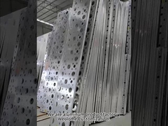 کابینت آلومینیومی سیستم کریر T شکل برای دکوراسیون داخلی با رنگ سفید و طلایی