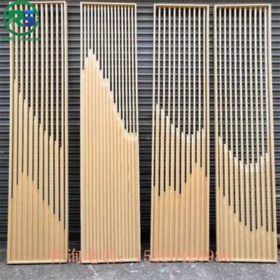 Sanctum Powder Coated Aluminium Decorative Screens For Star Hotels