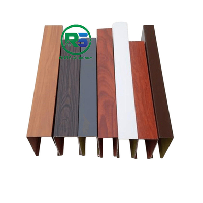 0سقف فلزی آویزان 0.7-1.0mm در شراب قرمز برای تزئینات مدرن و ساده
