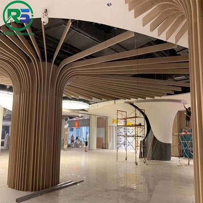PVDF اسپری سقف فلزی معلق در شراب قرمز برای حفاظت همه جانبه